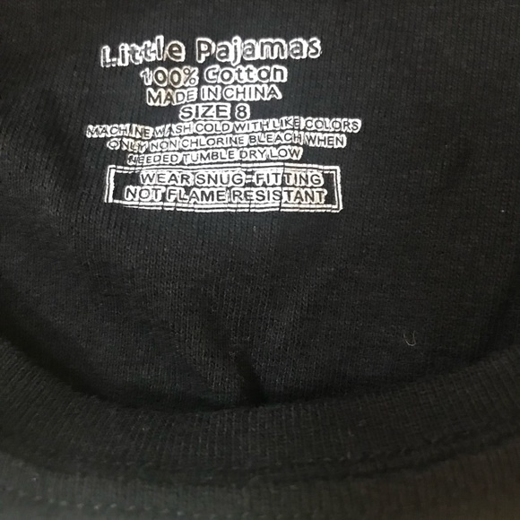 Kids Skeleton Pajama Set - Picture 5 of 5